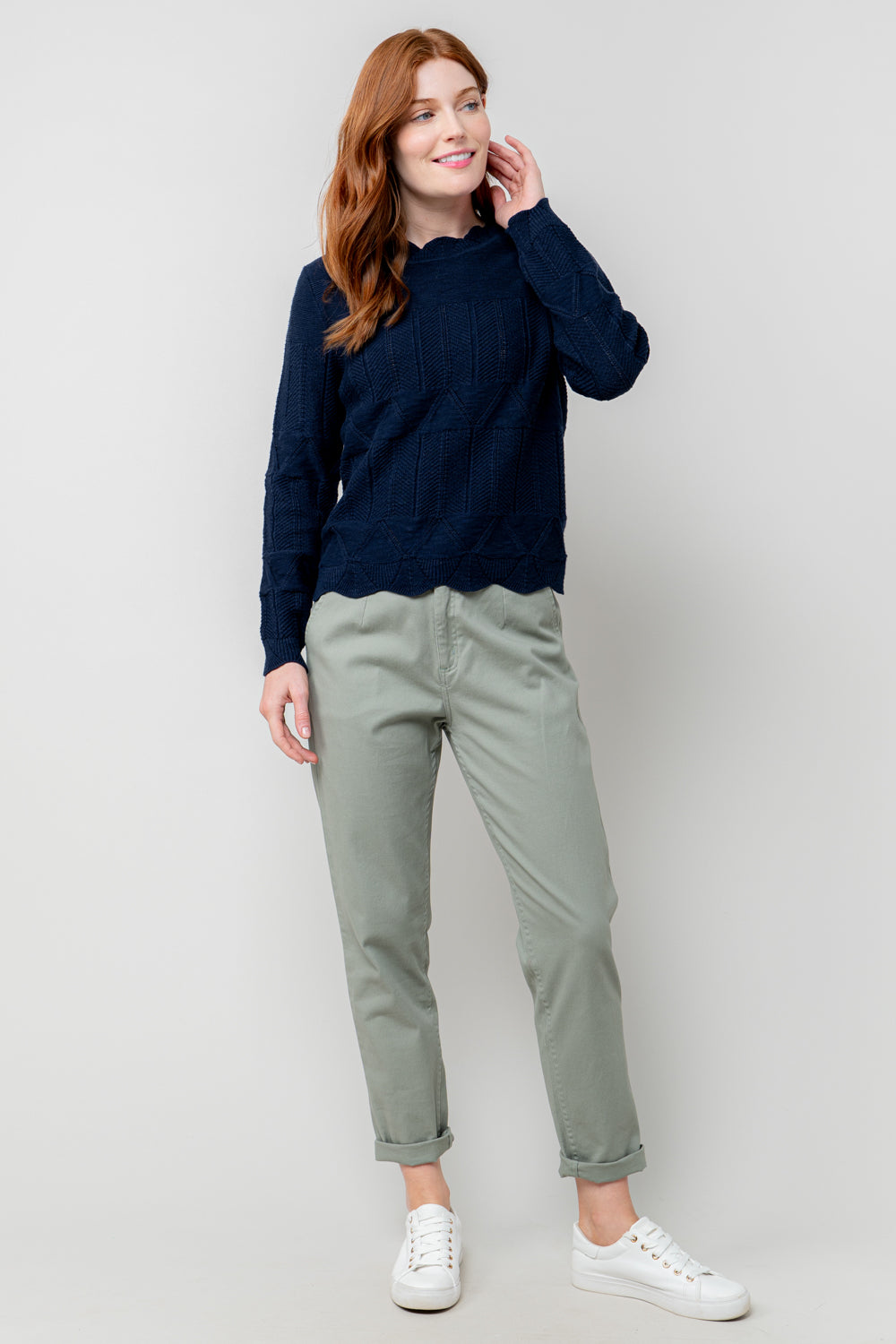 Lily and Me Rosie Jumper Plain-Jumper-White finn