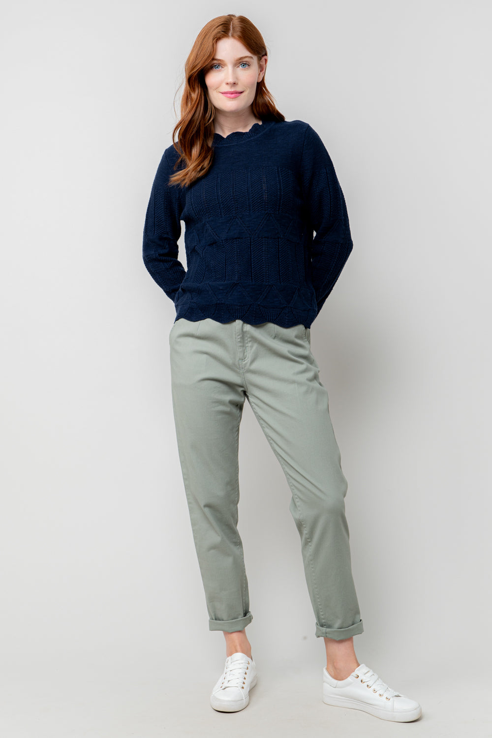Lily and Me Rosie Jumper Plain-Jumper-White finn
