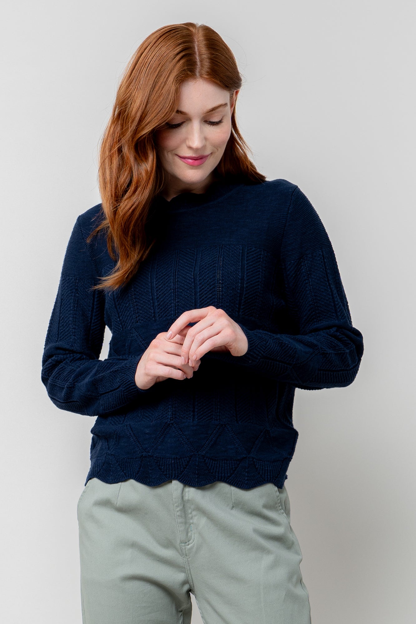Lily and Me Rosie Jumper Plain-Jumper-White finn