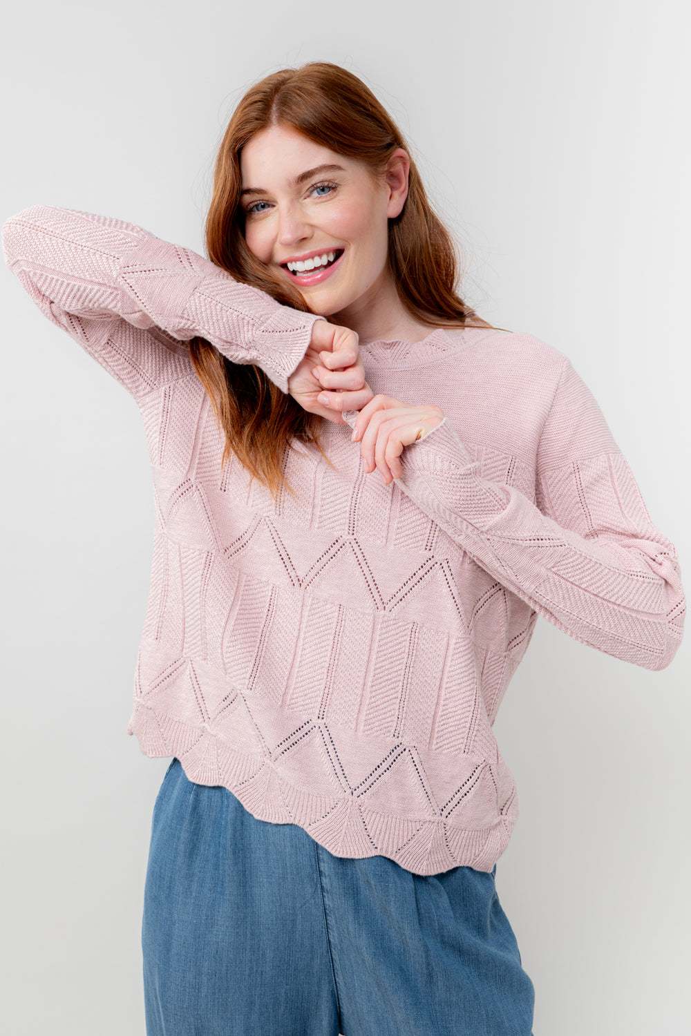 Lily and Me Rosie Jumper Plain-Jumper-White finn