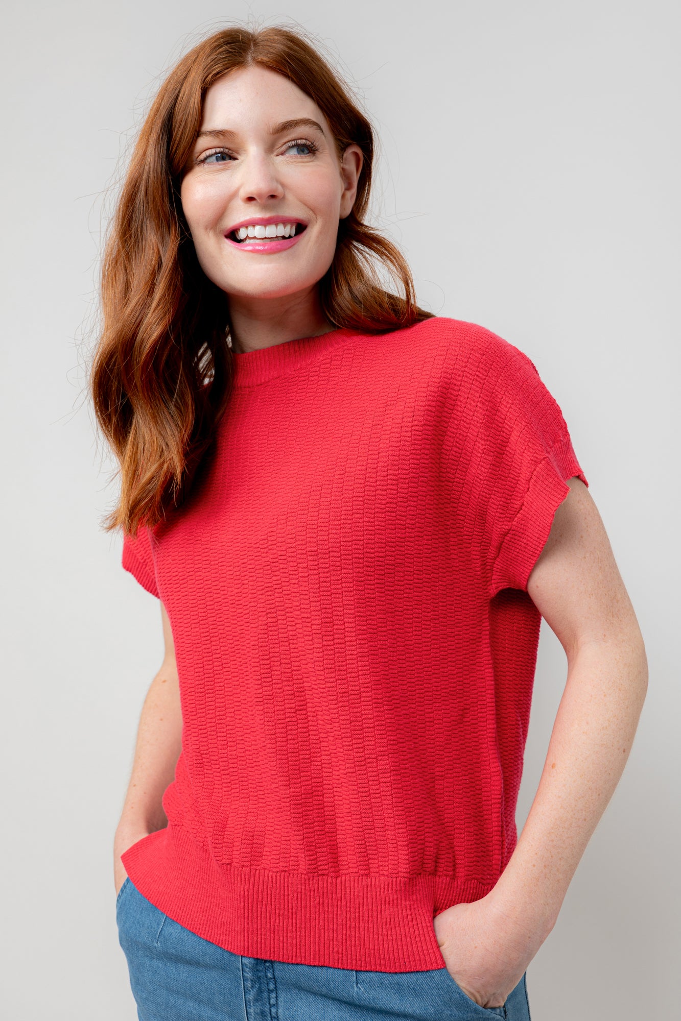 Lily and Me Lola Top Plain-Tops-White finn