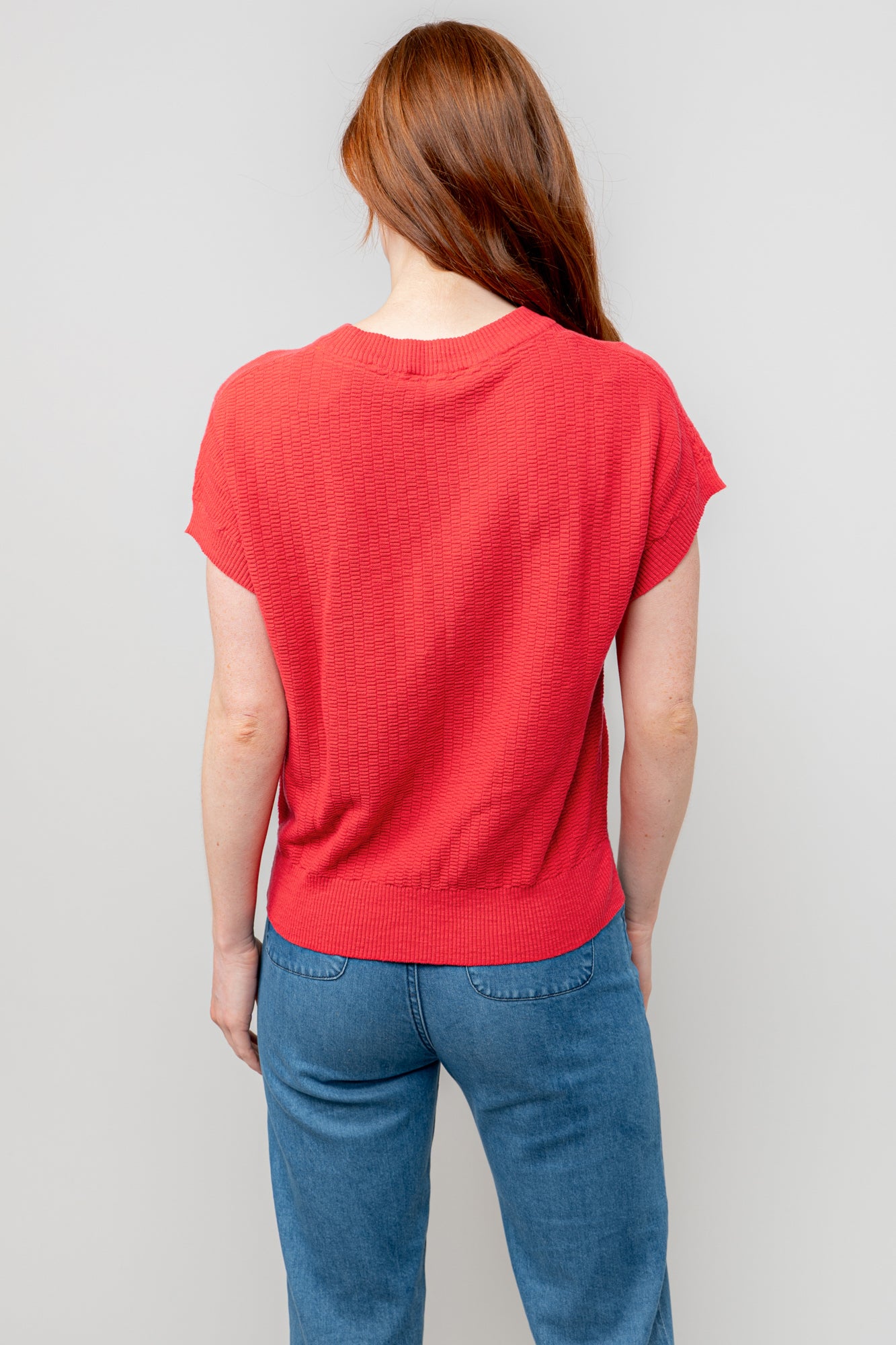 Lily and Me Lola Top Plain-Tops-White finn