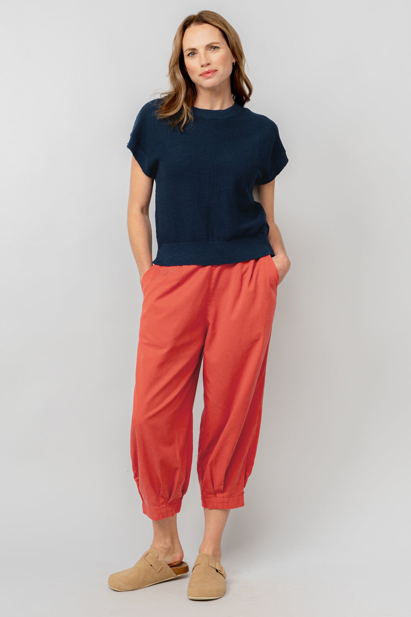 Lily and Me Lola Top Plain-Tops-White finn