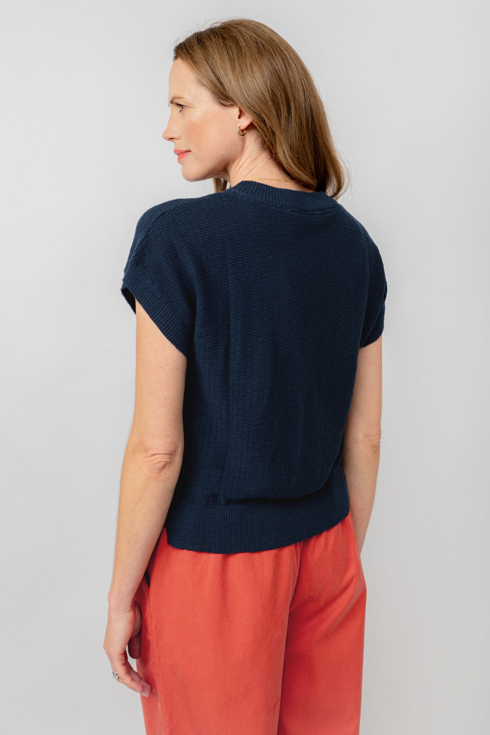 Lily and Me Lola Top Plain-Tops-White finn