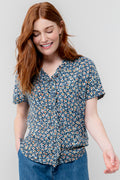 Lily and Me Kit Ruffle Blouse Folk-Tops-White finn