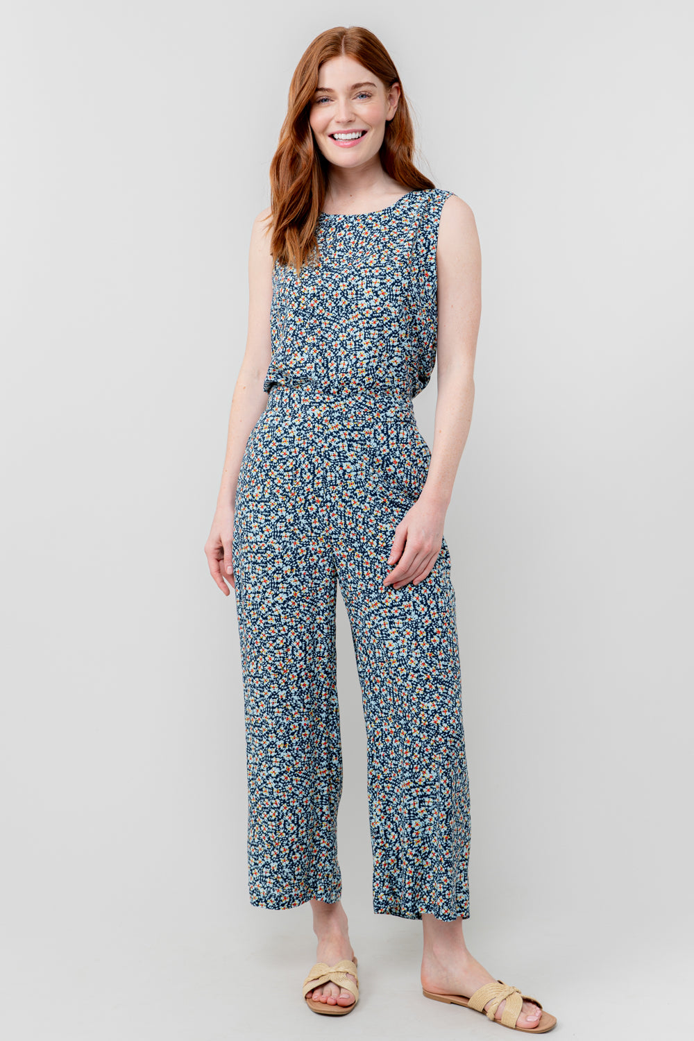 Lily and Me Greta Trouser Folk-Trousers-White finn