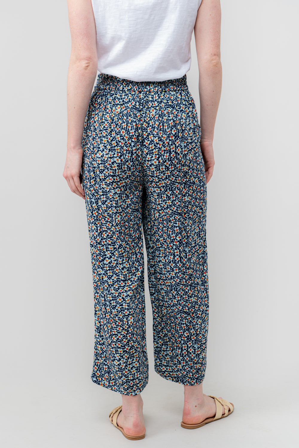 Lily and Me Greta Trouser Folk-Trousers-White finn