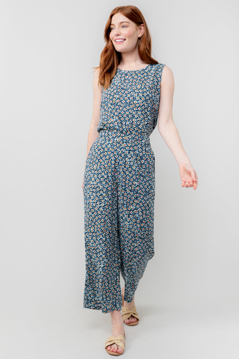 Lily and Me Greta Trouser Folk-Trousers-White finn