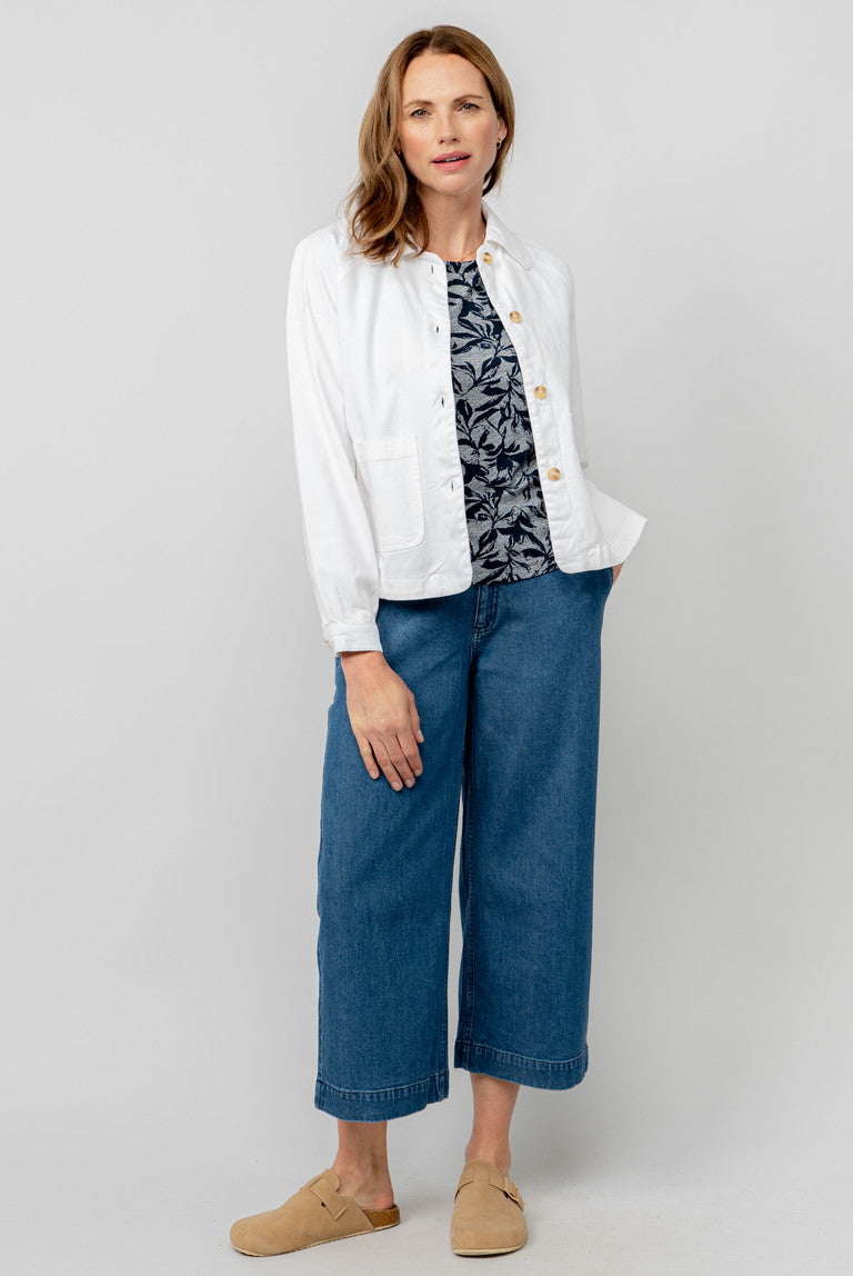 Lily and Me Kynance Jacket-Jacket-White finn