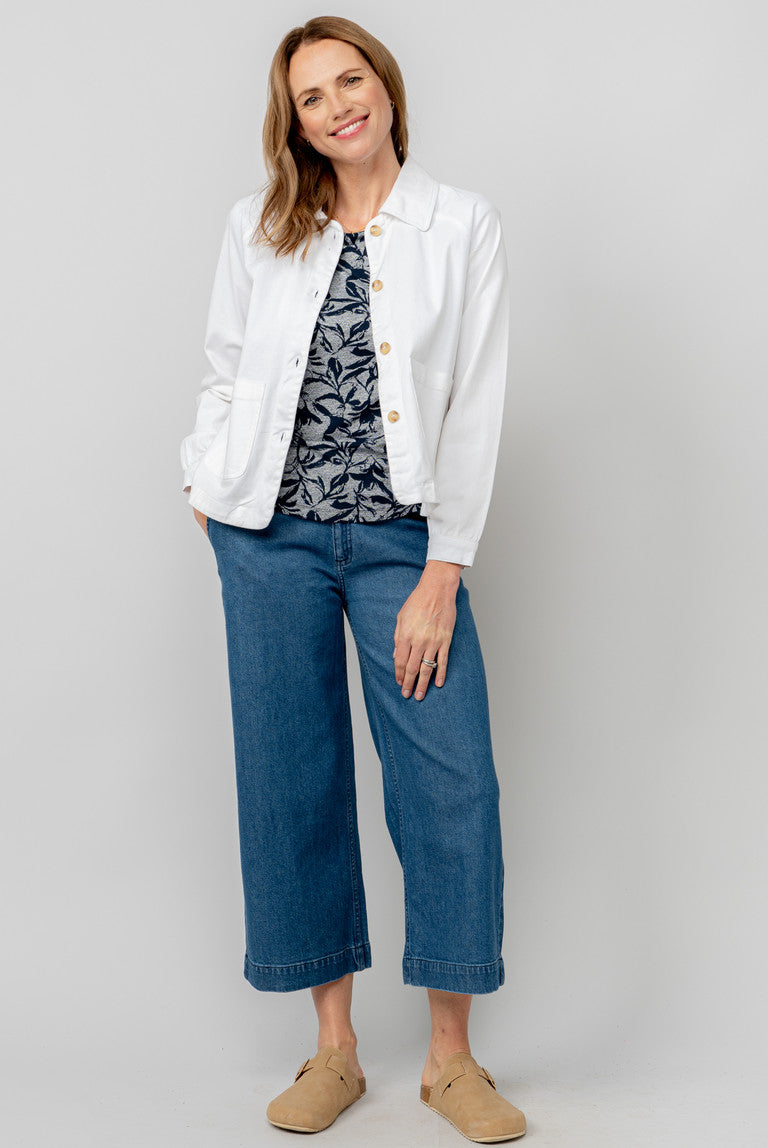 Lily and Me Kynance Jacket-Jacket-White finn