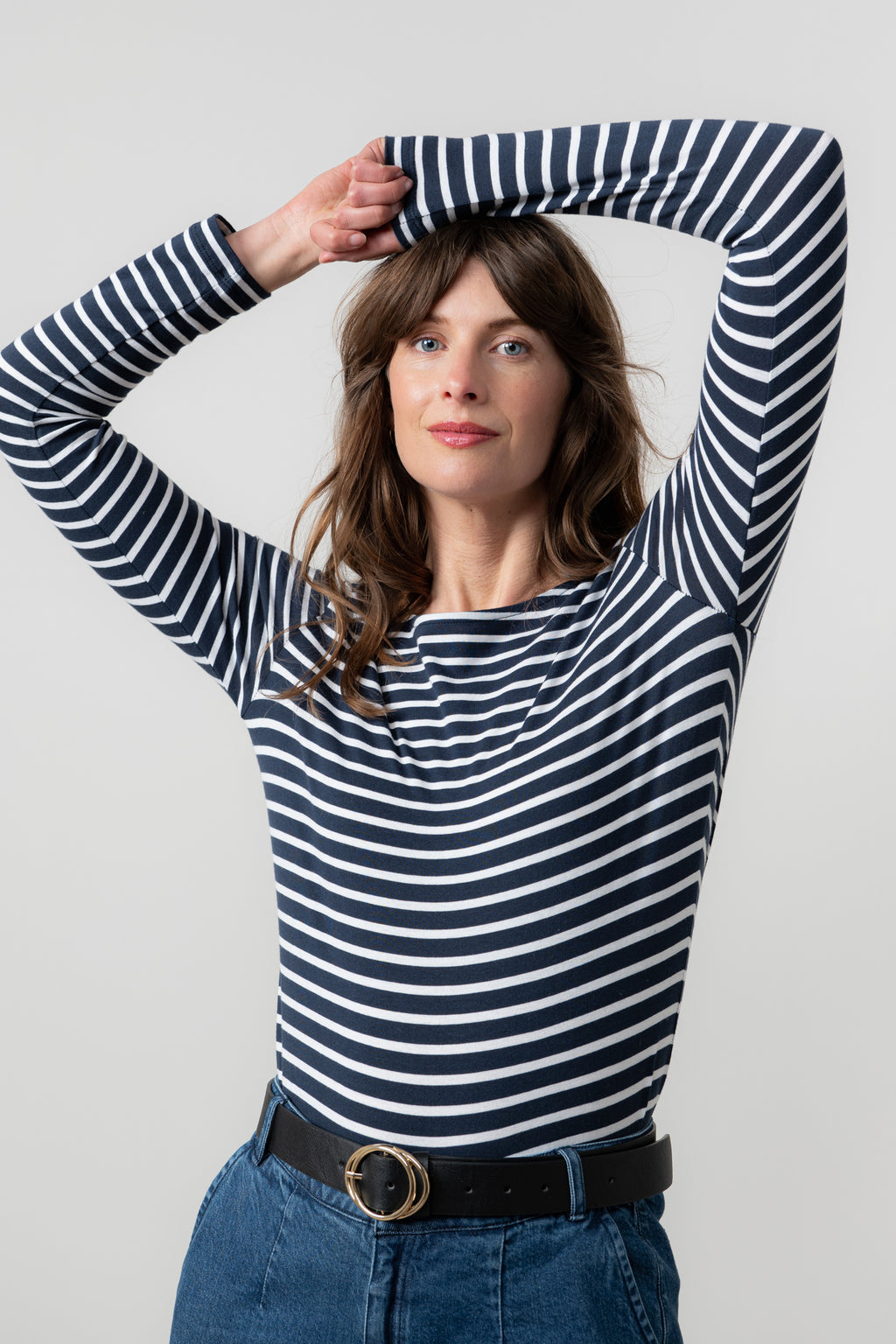 Lily and Me Monica Top Stripe