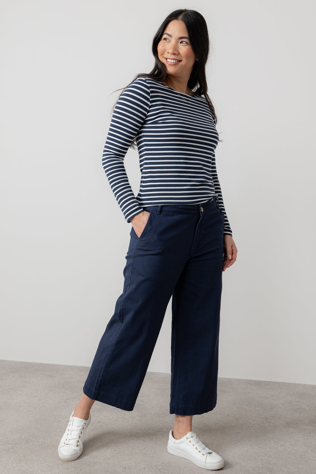 Lily and Me Monica Top Stripe