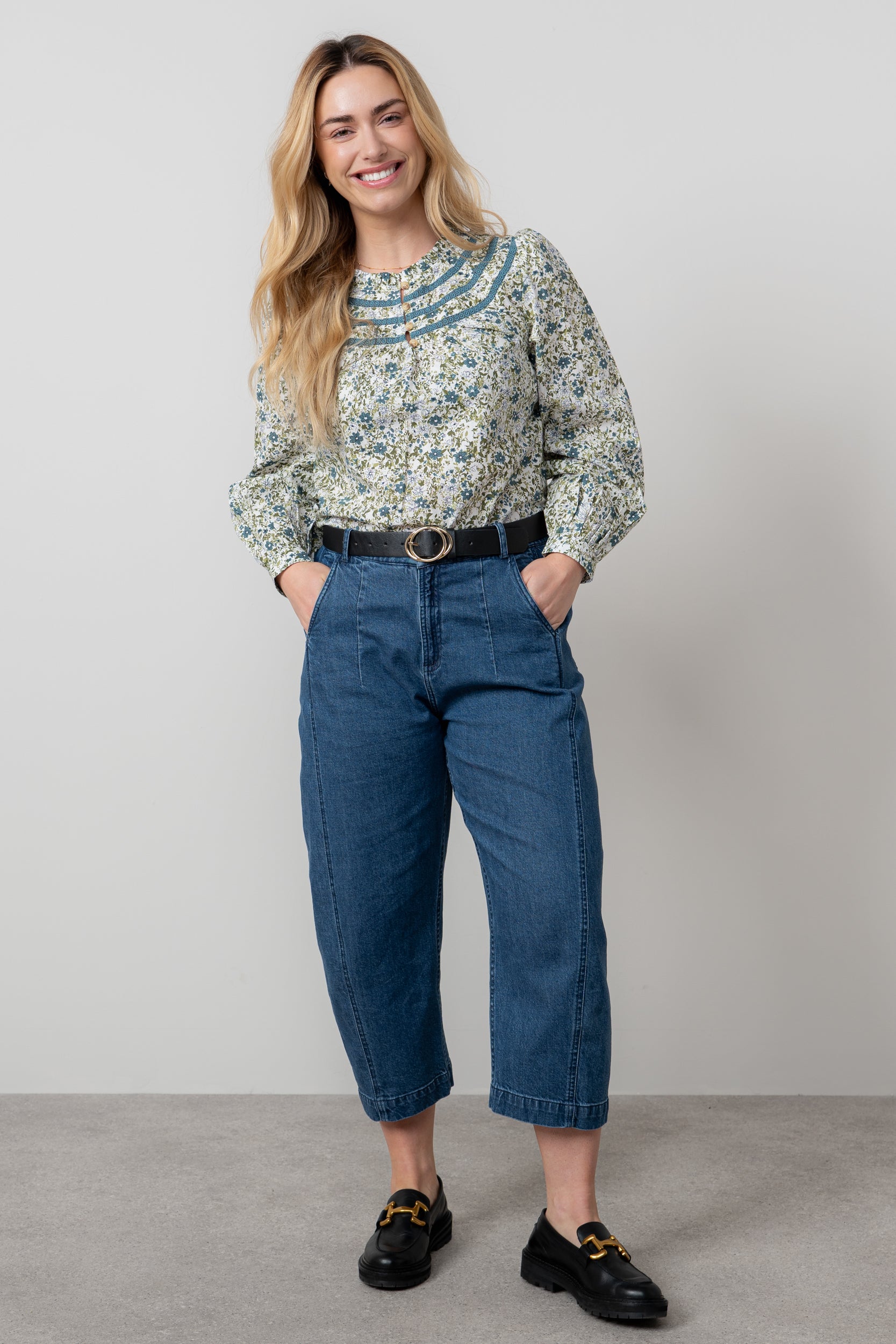 Lily and Me Charlie Trousers Plain-Trouser-White finn