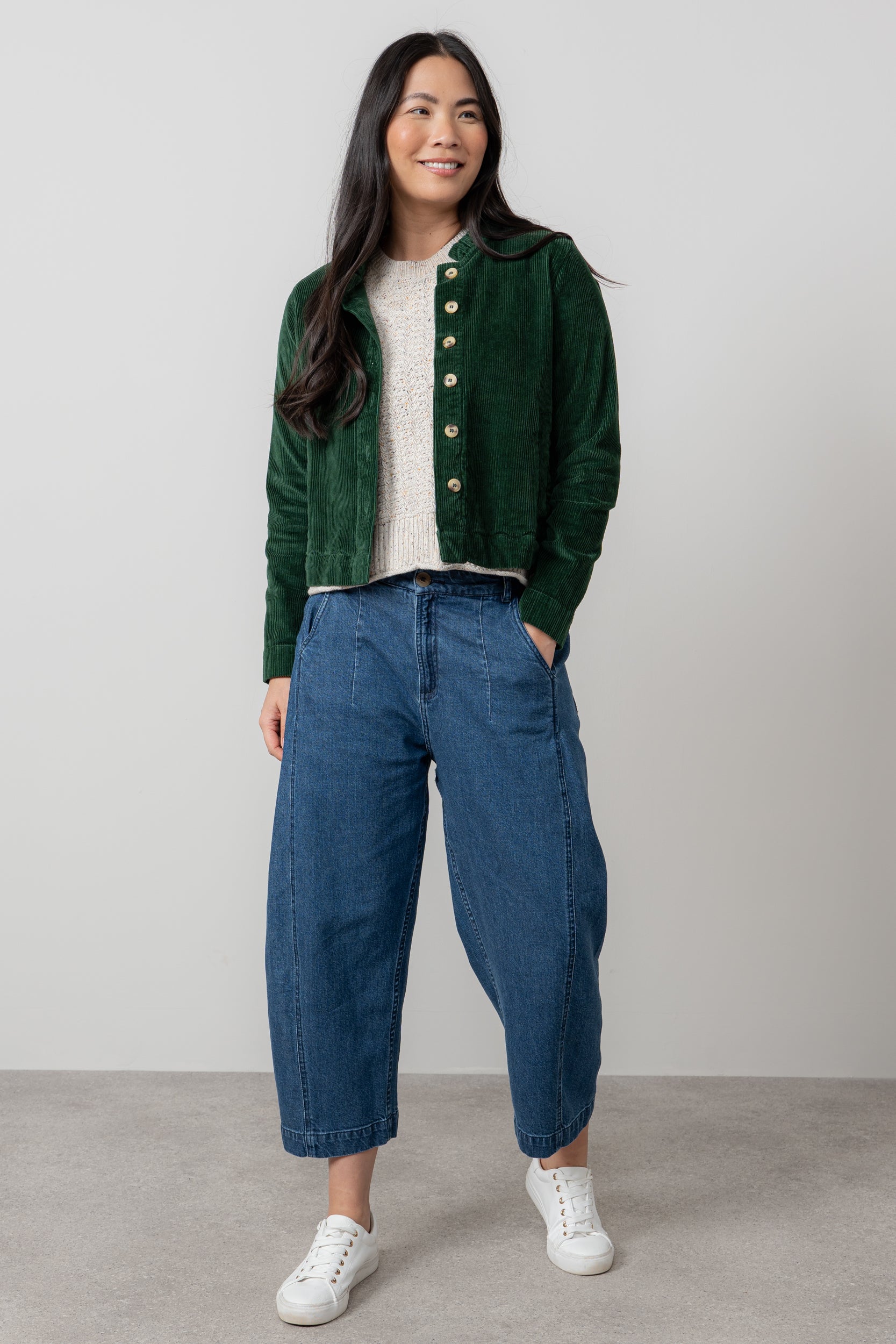 Lily and Me Charlie Trousers Plain-Trouser-White finn