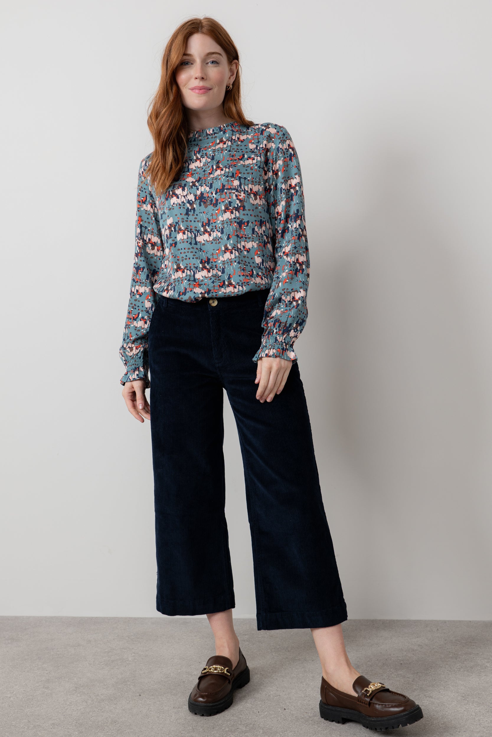 Lily and Me Isla Crop Trousers Plain