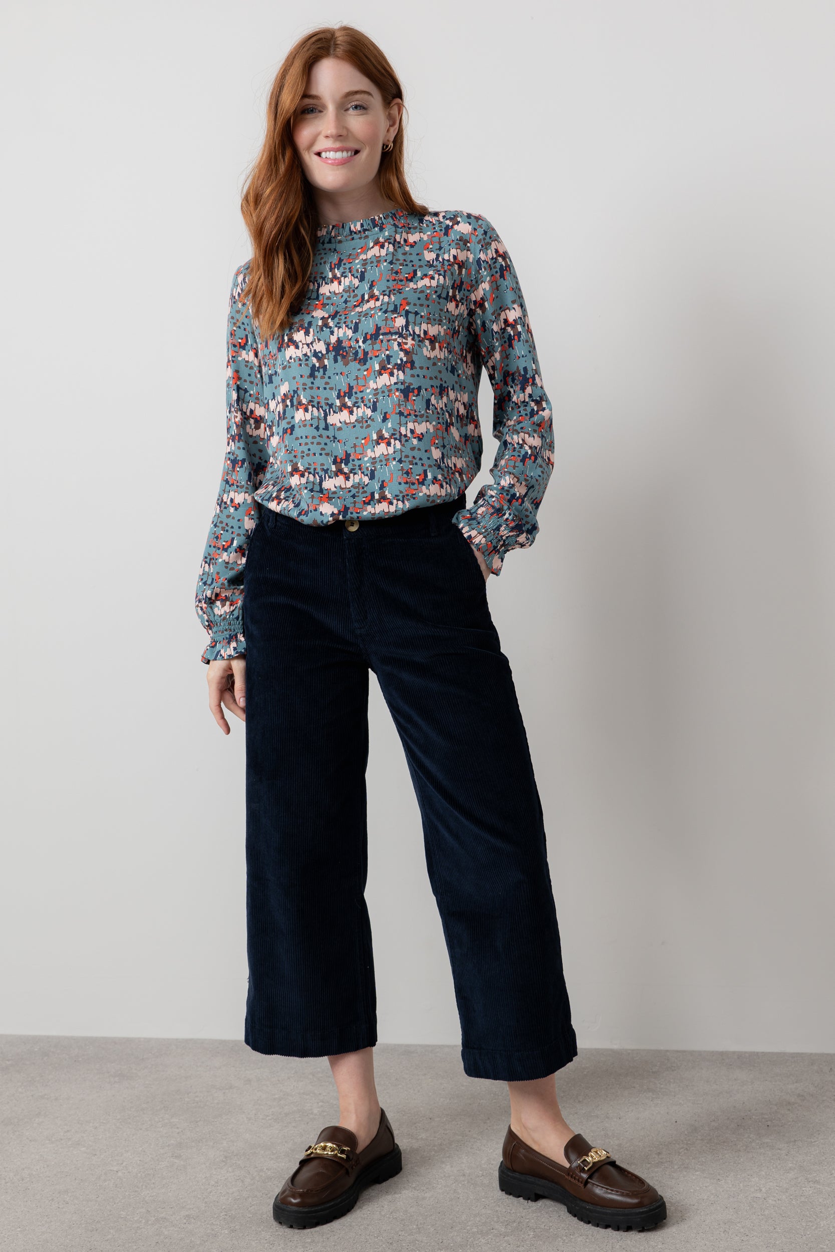 Lily and Me Isla Crop Trousers Plain