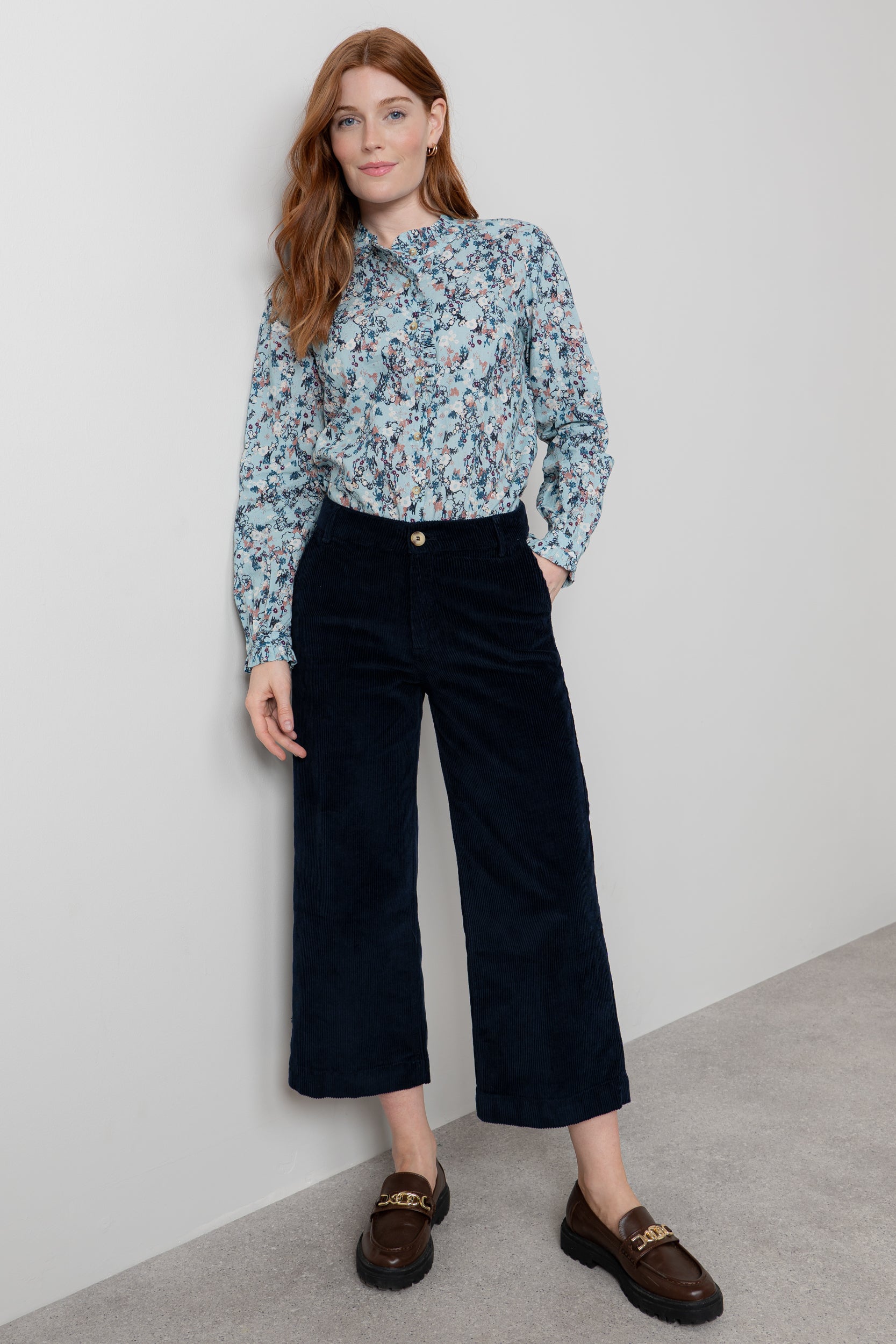 Lily and Me Isla Crop Trousers Plain