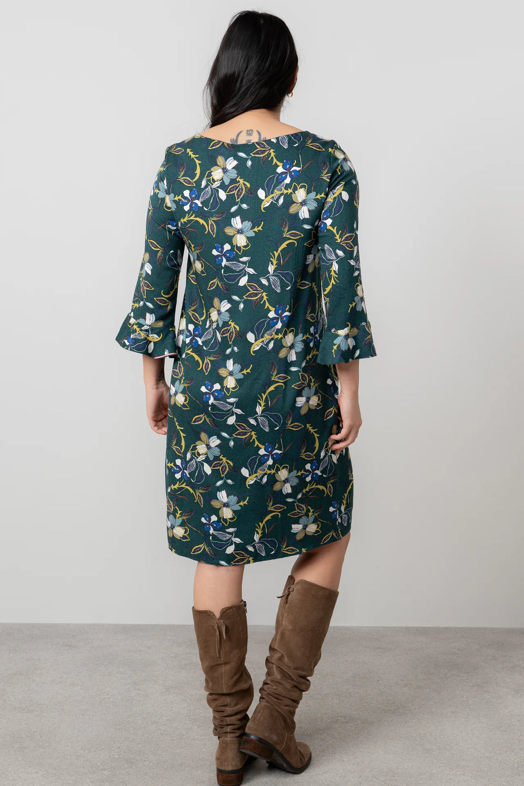 Lily and Me Lotty Dress-Lily and Me-White finn