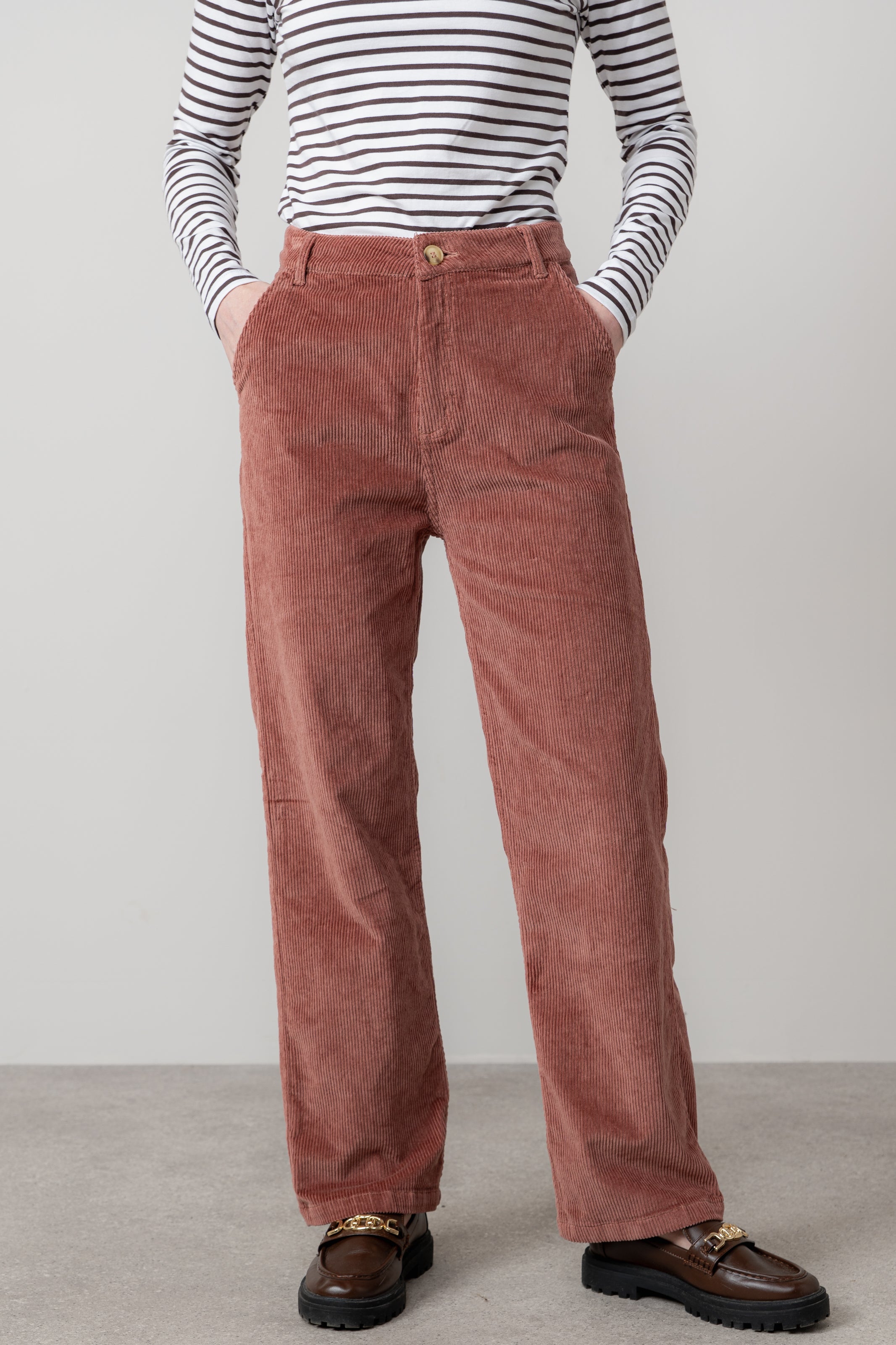 Lily and Me Strachan Trousers Regular-Trouser-White finn