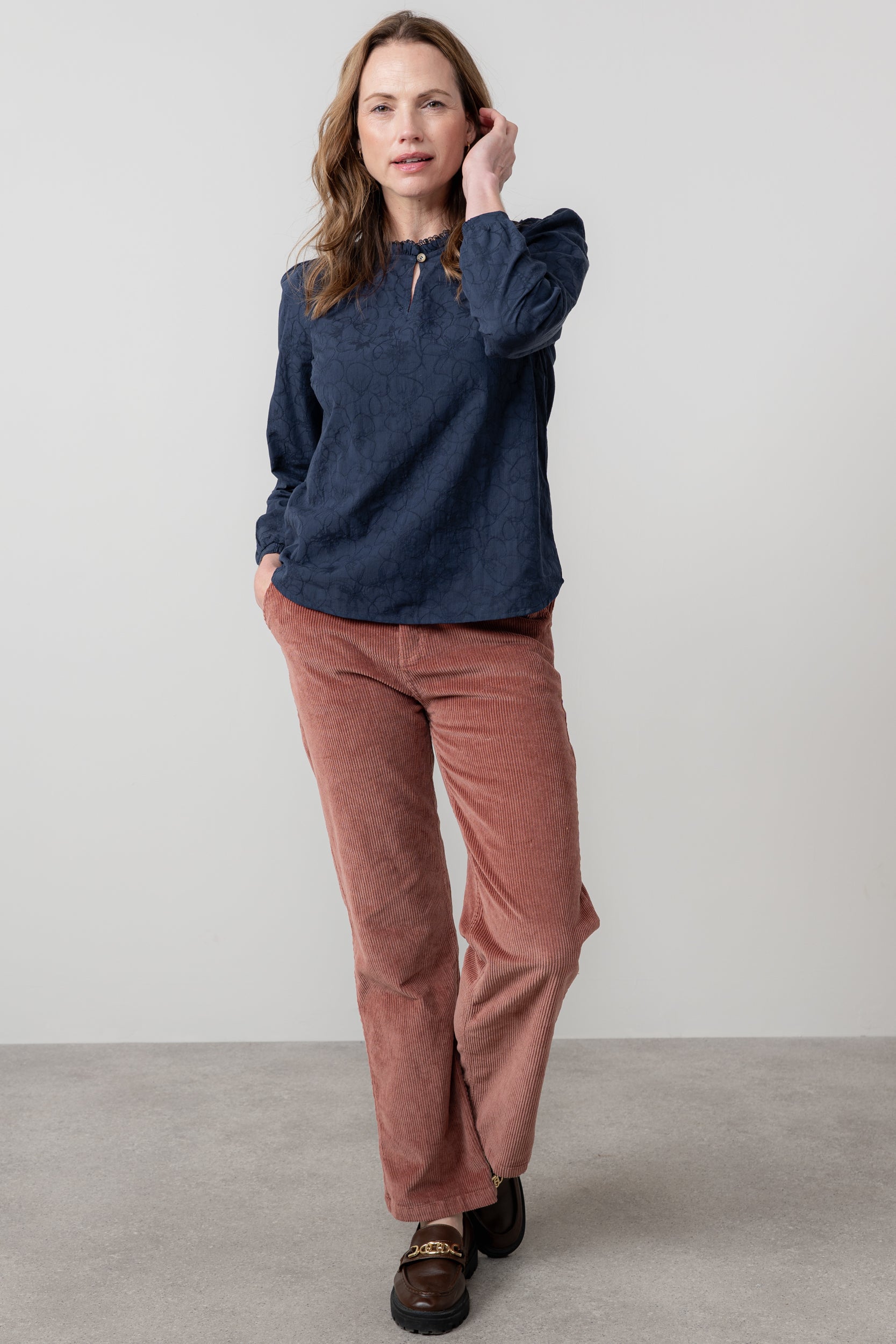 Lily and Me Strachan Trousers Regular-Trouser-White finn