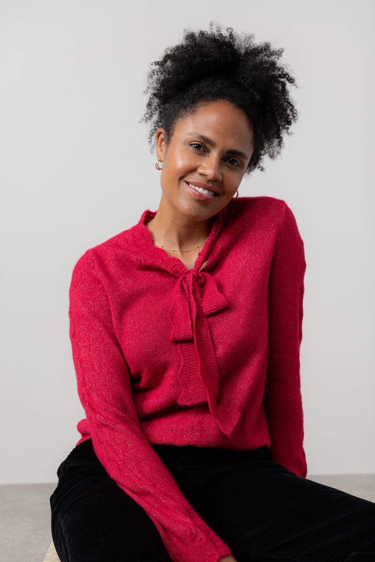 Lily and Me Elise Jumper Plain-White finn