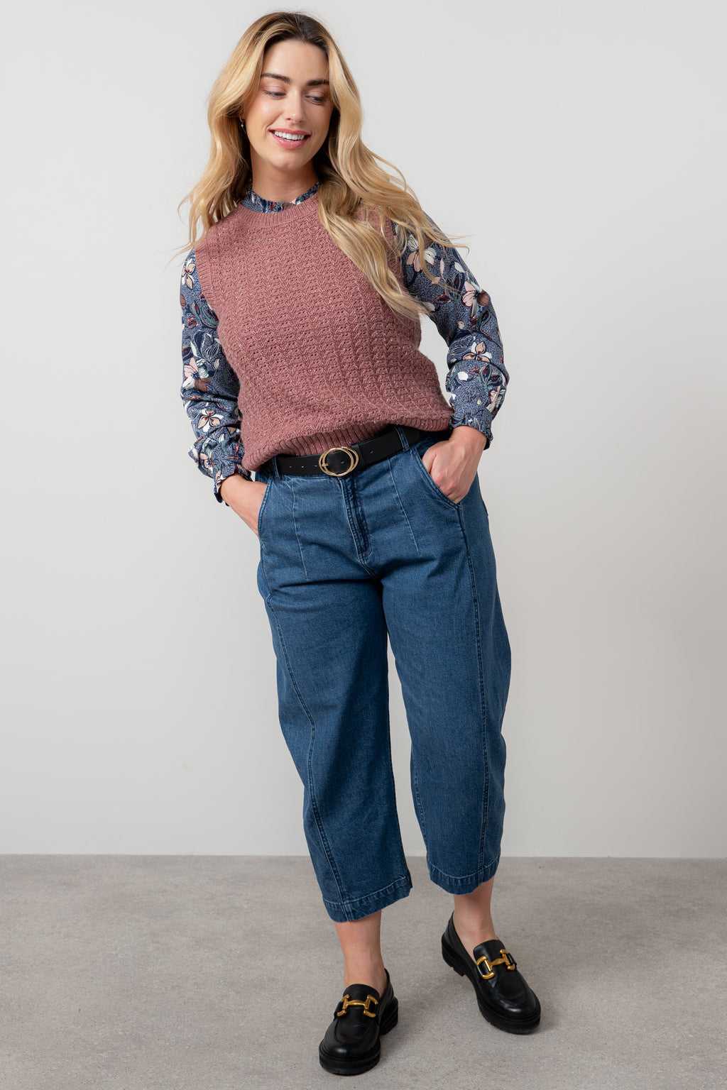Lily and Me Eva Tank Fleck Knit