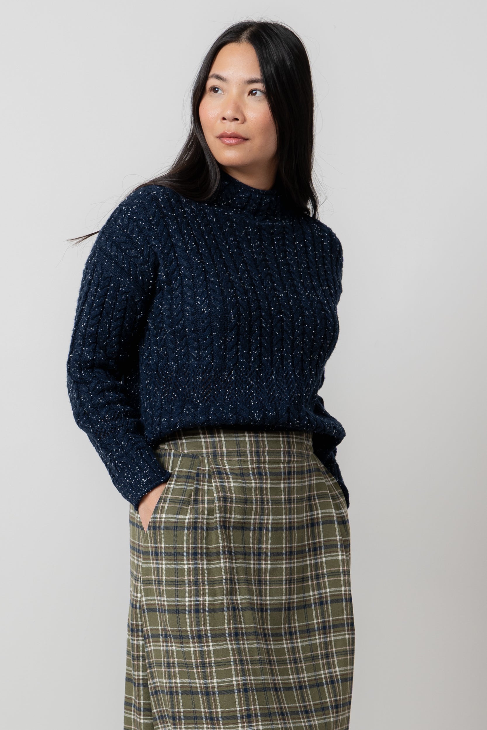 Lily and Me Elspeth Jumper Fleck Knit