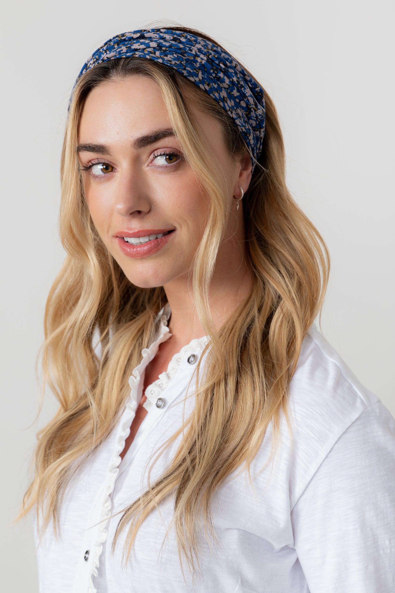 Lily and Me Alicia Multiband-Headband-White finn