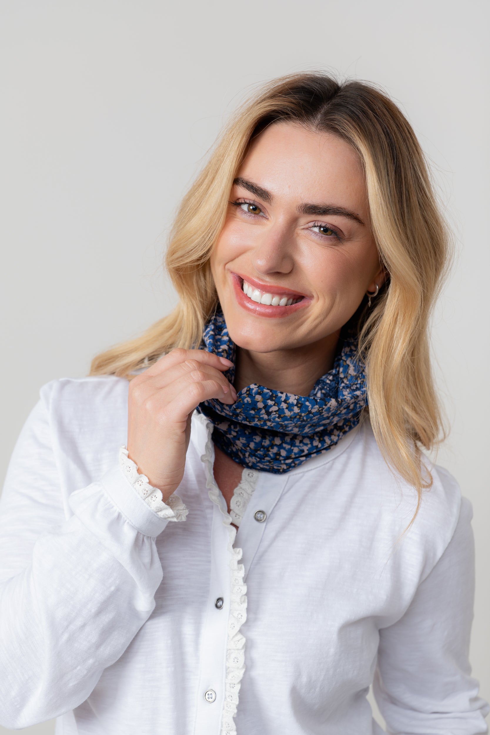 Lily and Me Alicia Multiband-Headband-White finn