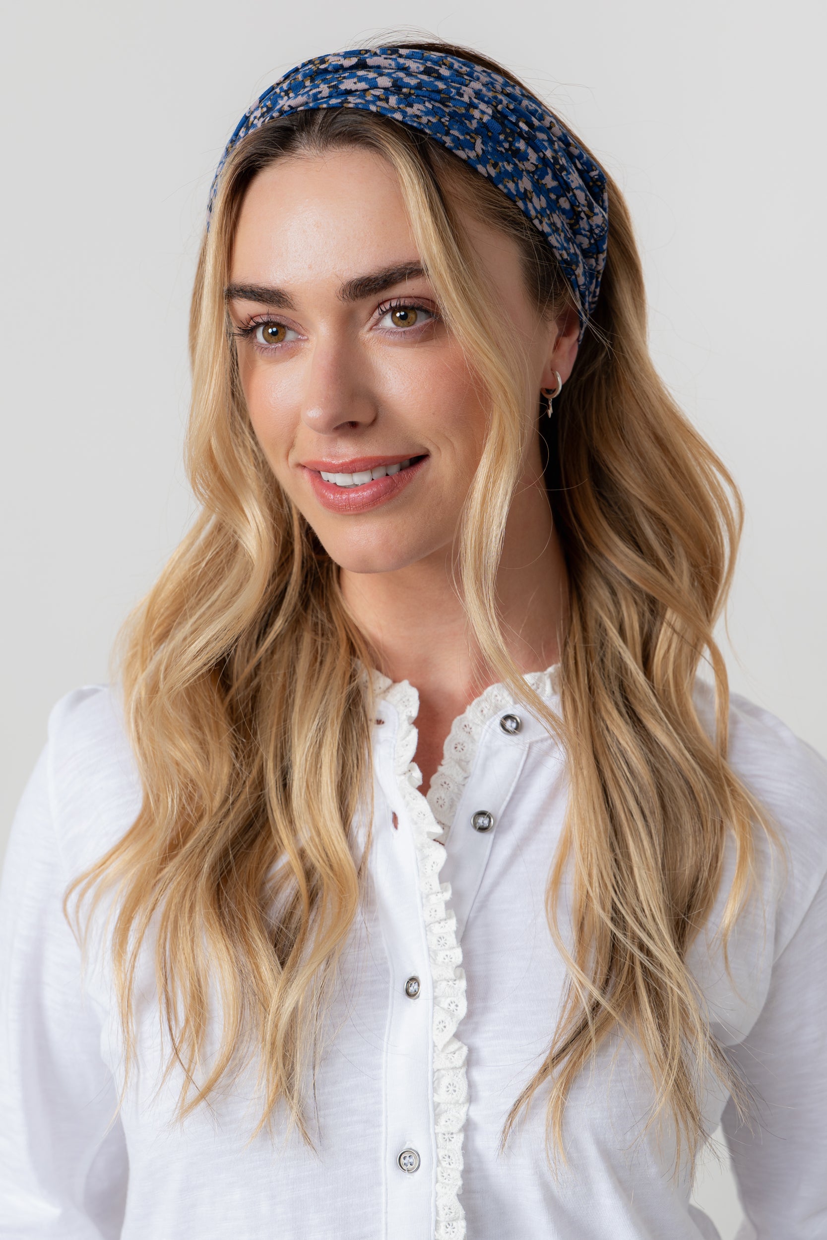 Lily and Me Alicia Multiband-Headband-White finn