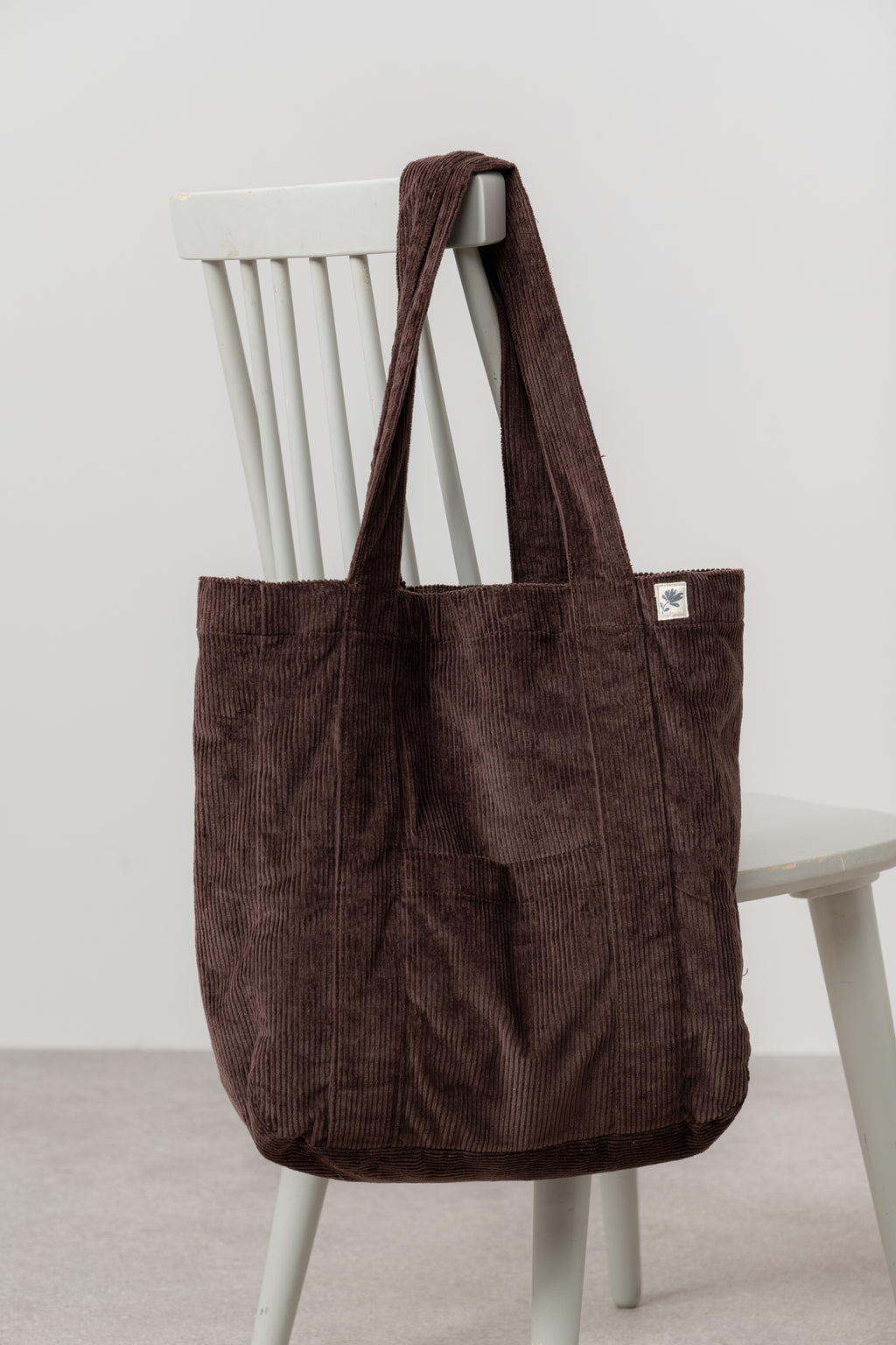 Lily and Me Cord Shopper Bag Plain