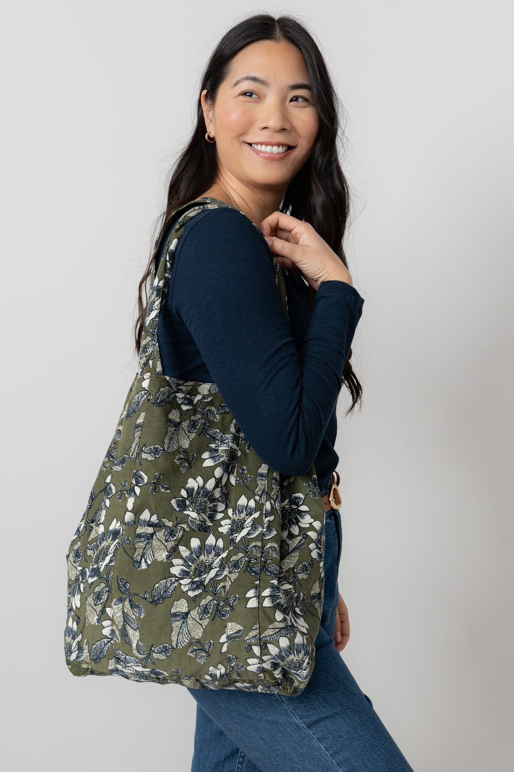 Lily and Me Harvest Cord Shopper