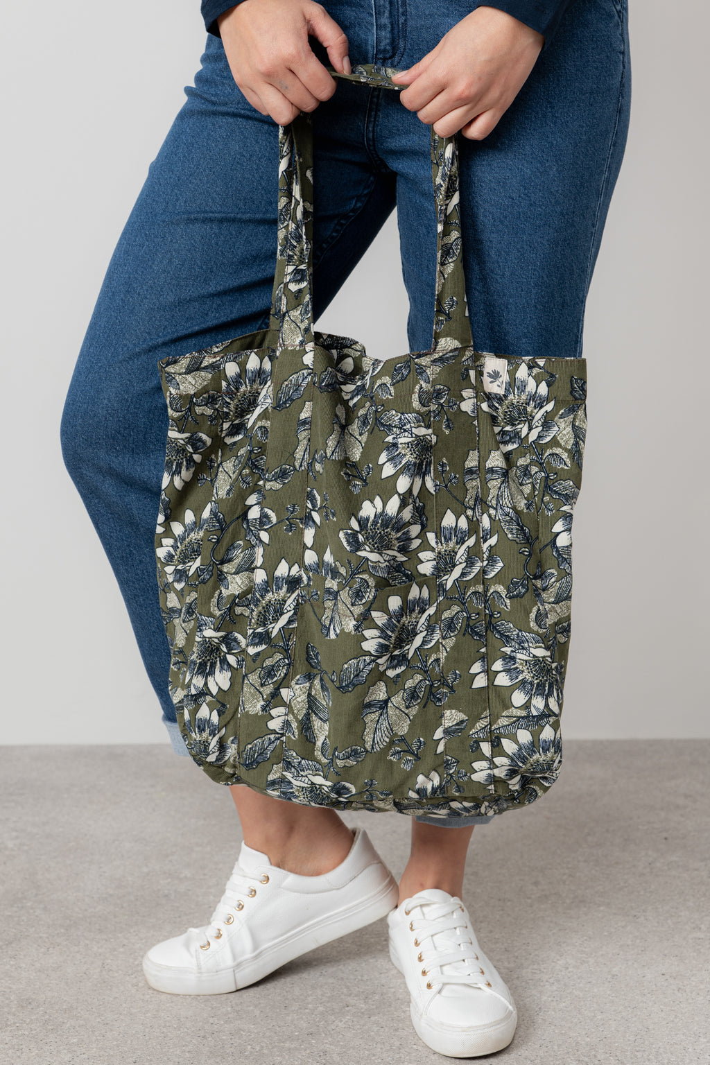 Lily and Me Harvest Cord Shopper