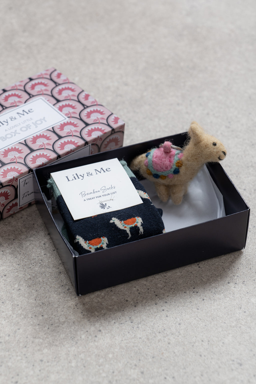 Lily and Me Laughing Llama Gift Box