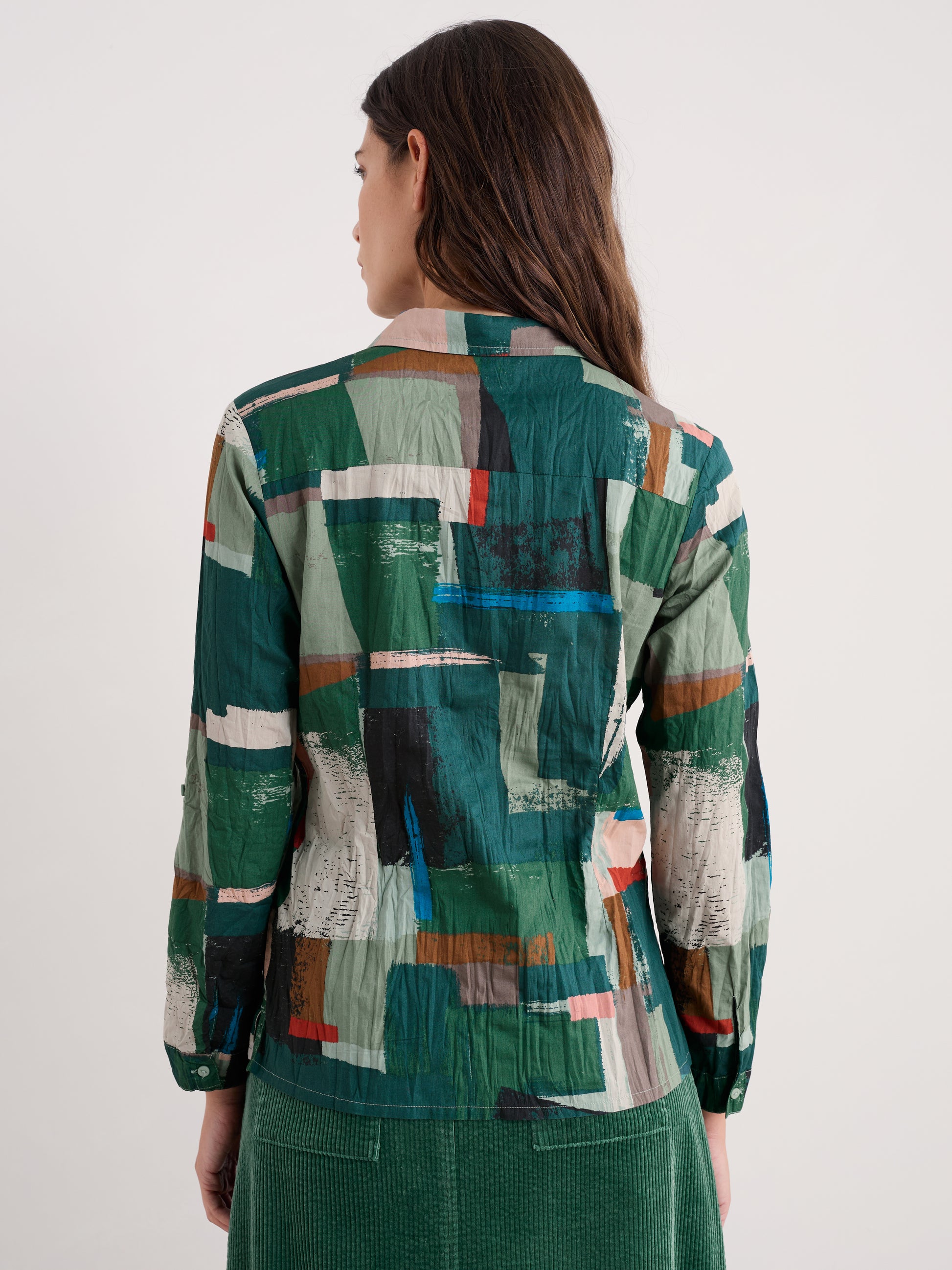 Seasalt Larissa Shirt Aerial Field Coppice