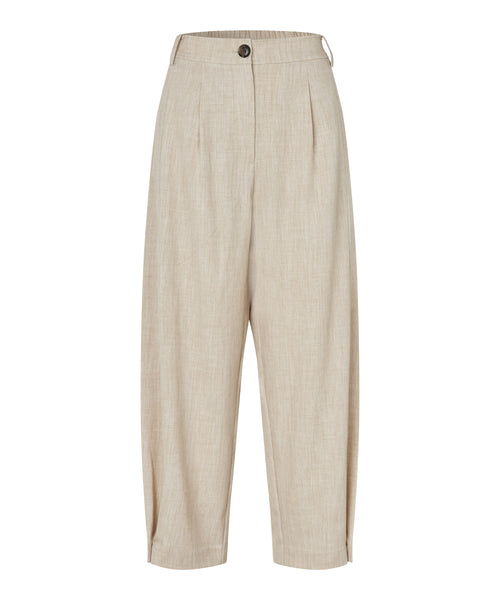 Masai MaPunna Trousers- White Pepper-Trousers-XS-Stone-