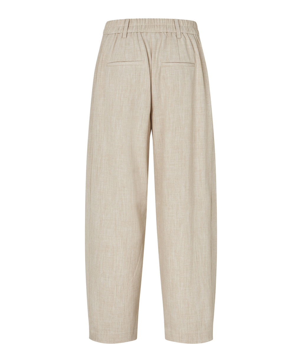 Masai MaPunna Trousers- White Pepper-Trousers-XS-Stone-