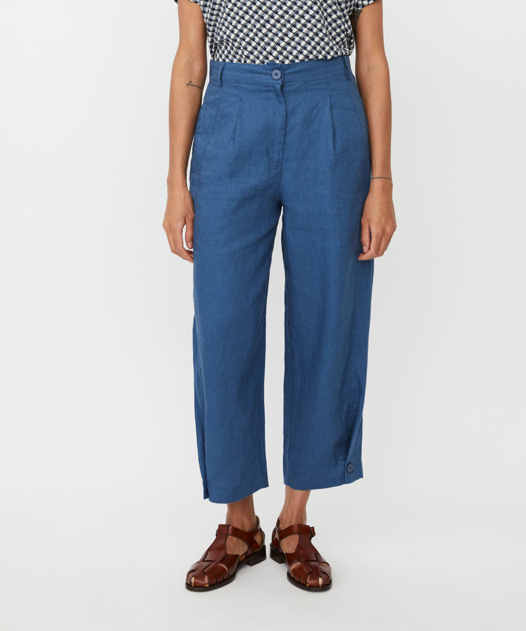 Masai MaPunna Trousers-Masai-White finn