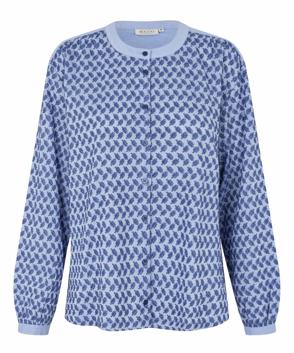 Masai Malnegoa Shirt-Masai-White finn