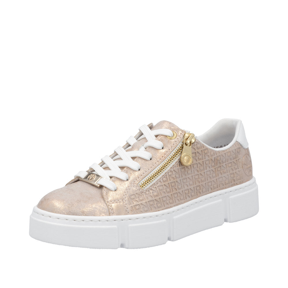 Rieker Rose Gold Trainer N5917