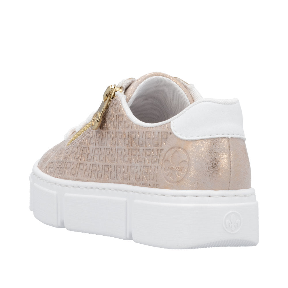 Rieker Rose Gold Trainer N5917