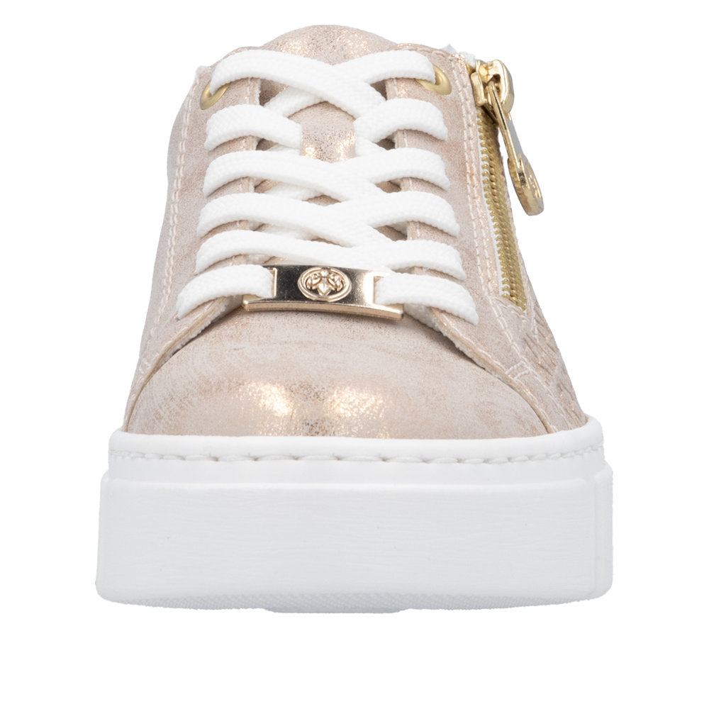 Rieker Rose Gold Trainer N5917