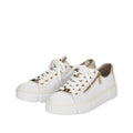 Rieker Contrast Trainer N5932-Footwear-White finn