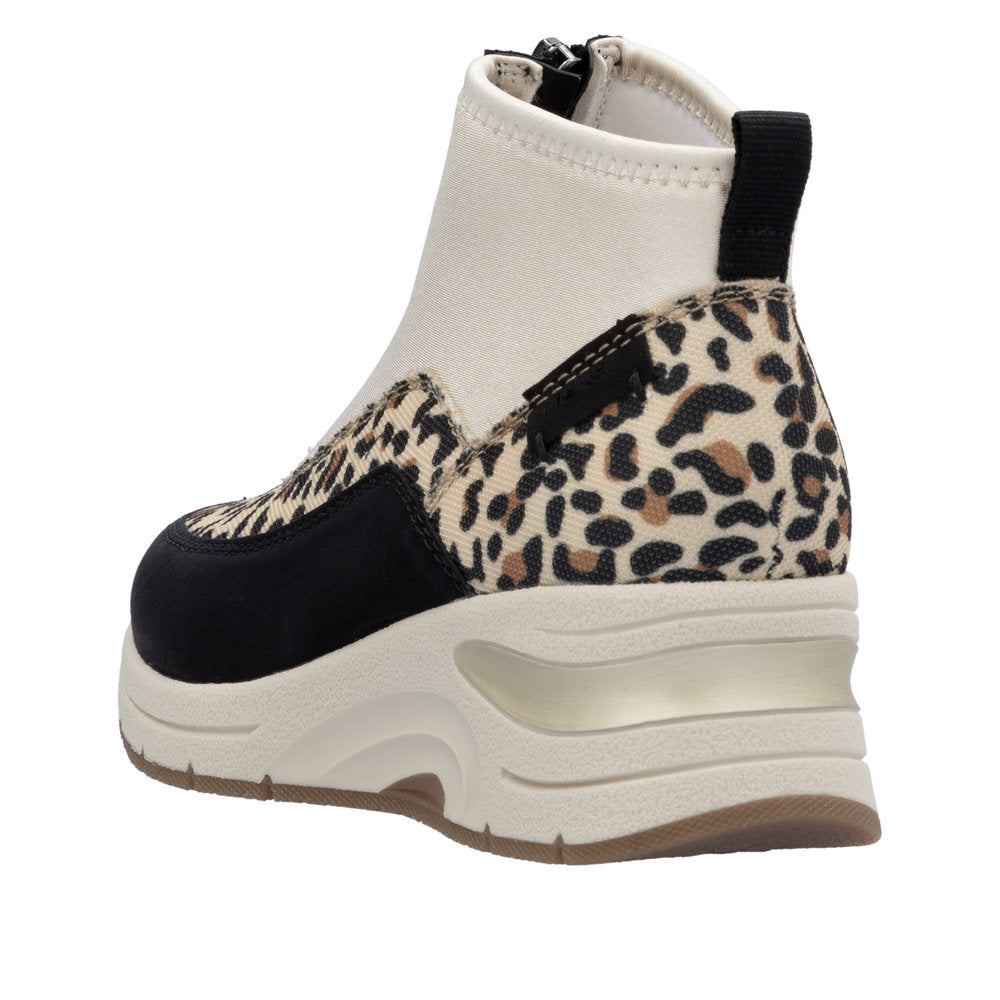Rieker Trainer Boot N9362-Footwear-White finn
