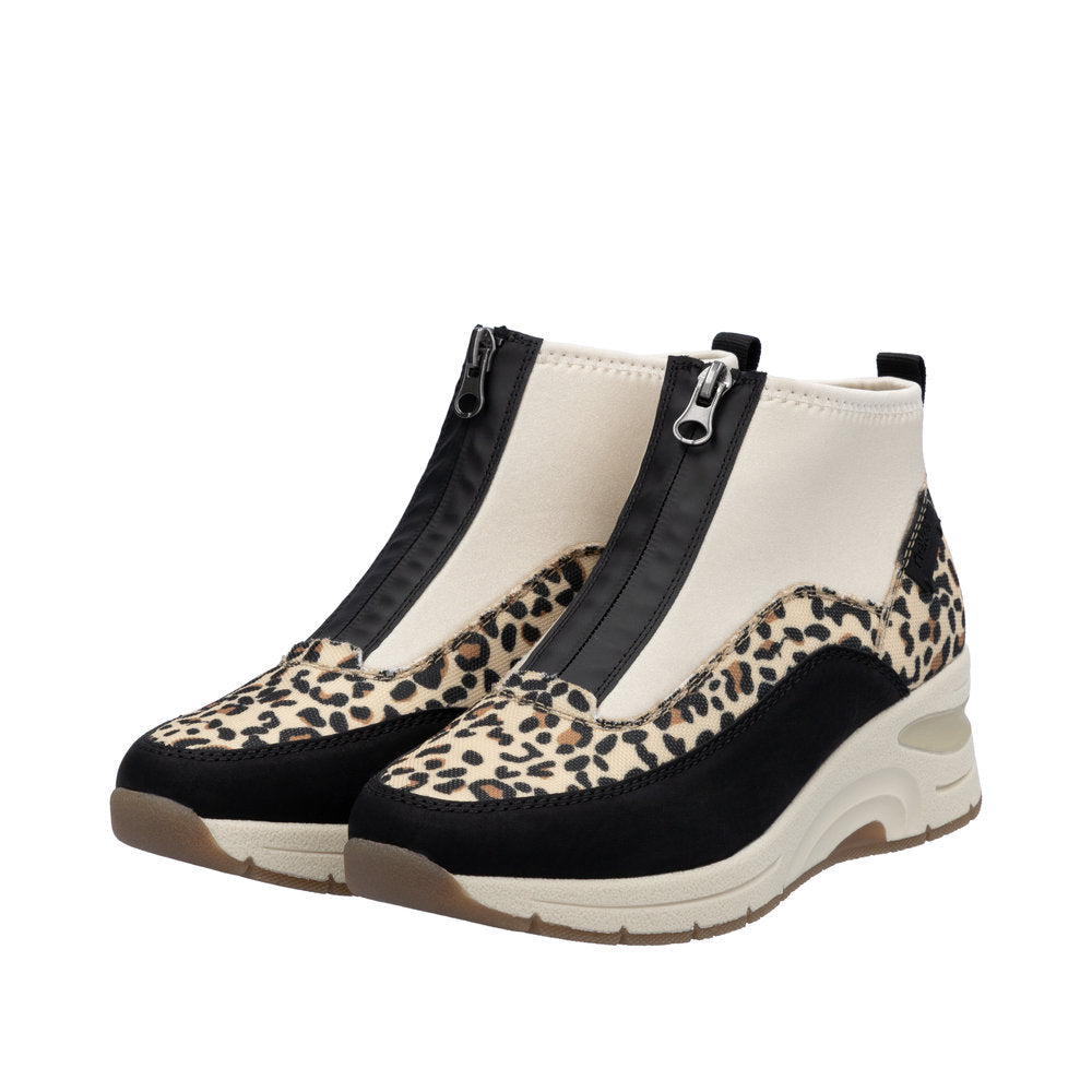 Rieker Trainer Boot N9362-Footwear-White finn