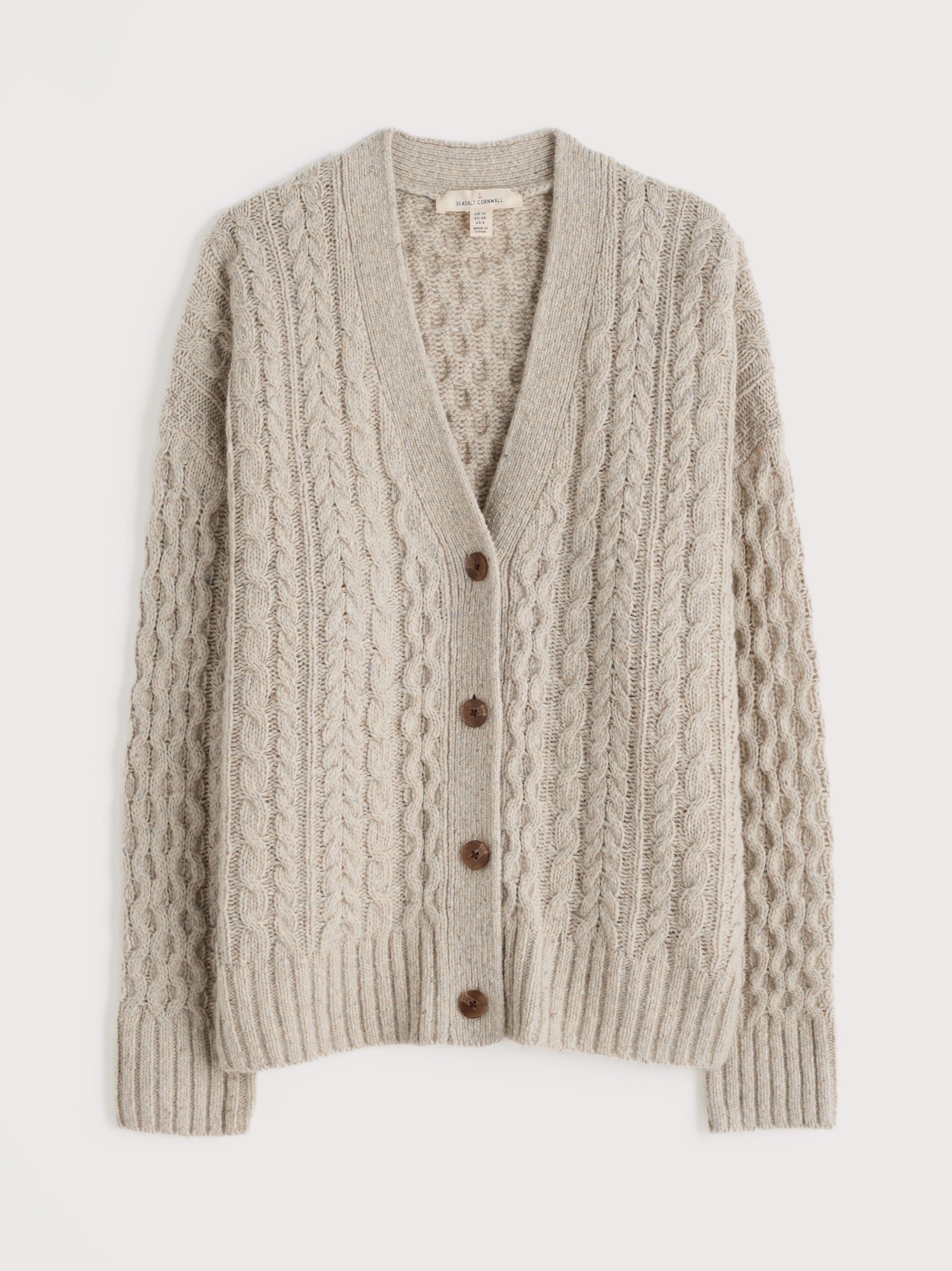 Seasalt Newlyn Cardigan Made With Merino Wool