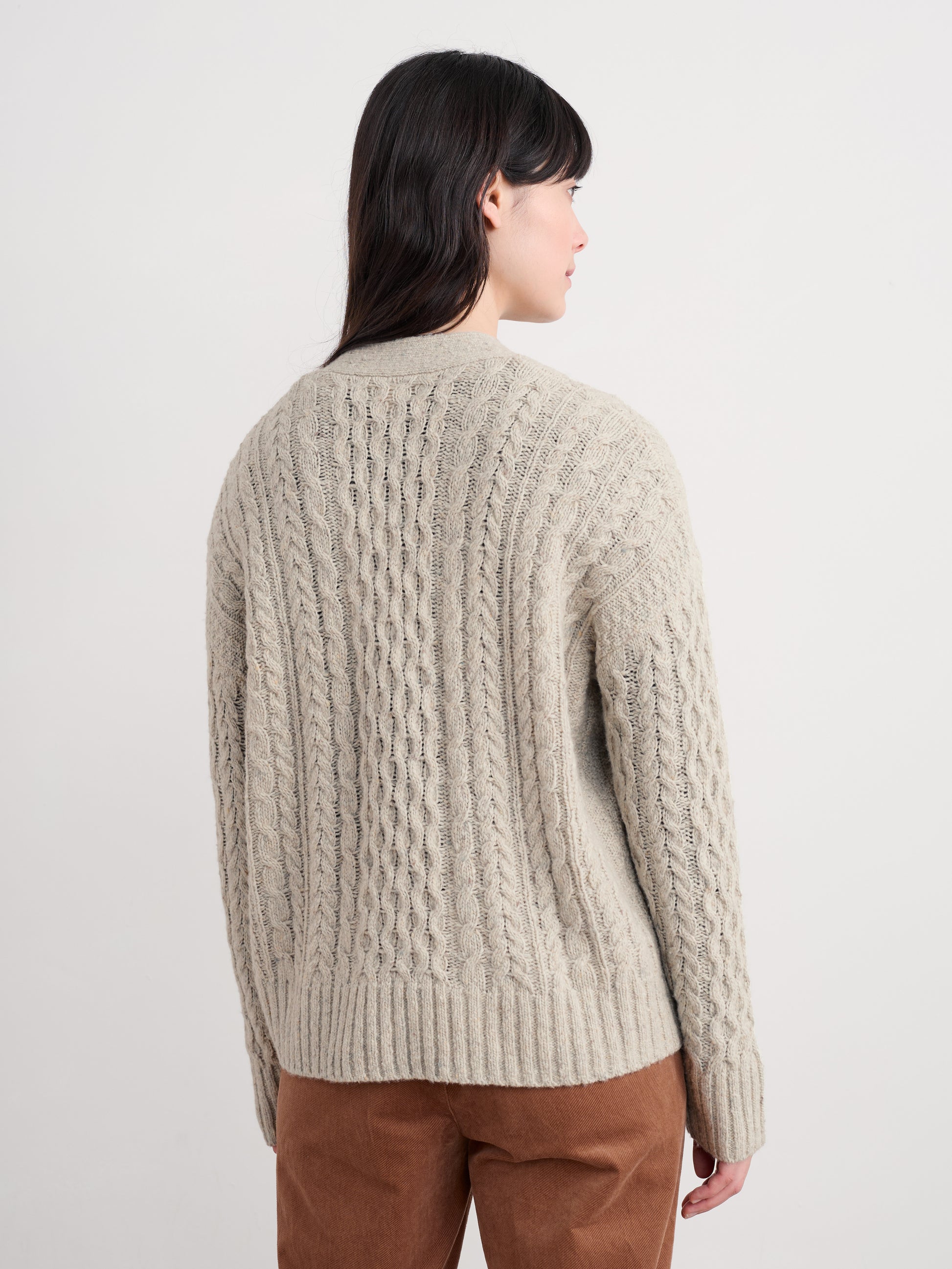 Seasalt Newlyn Cardigan Made With Merino Wool