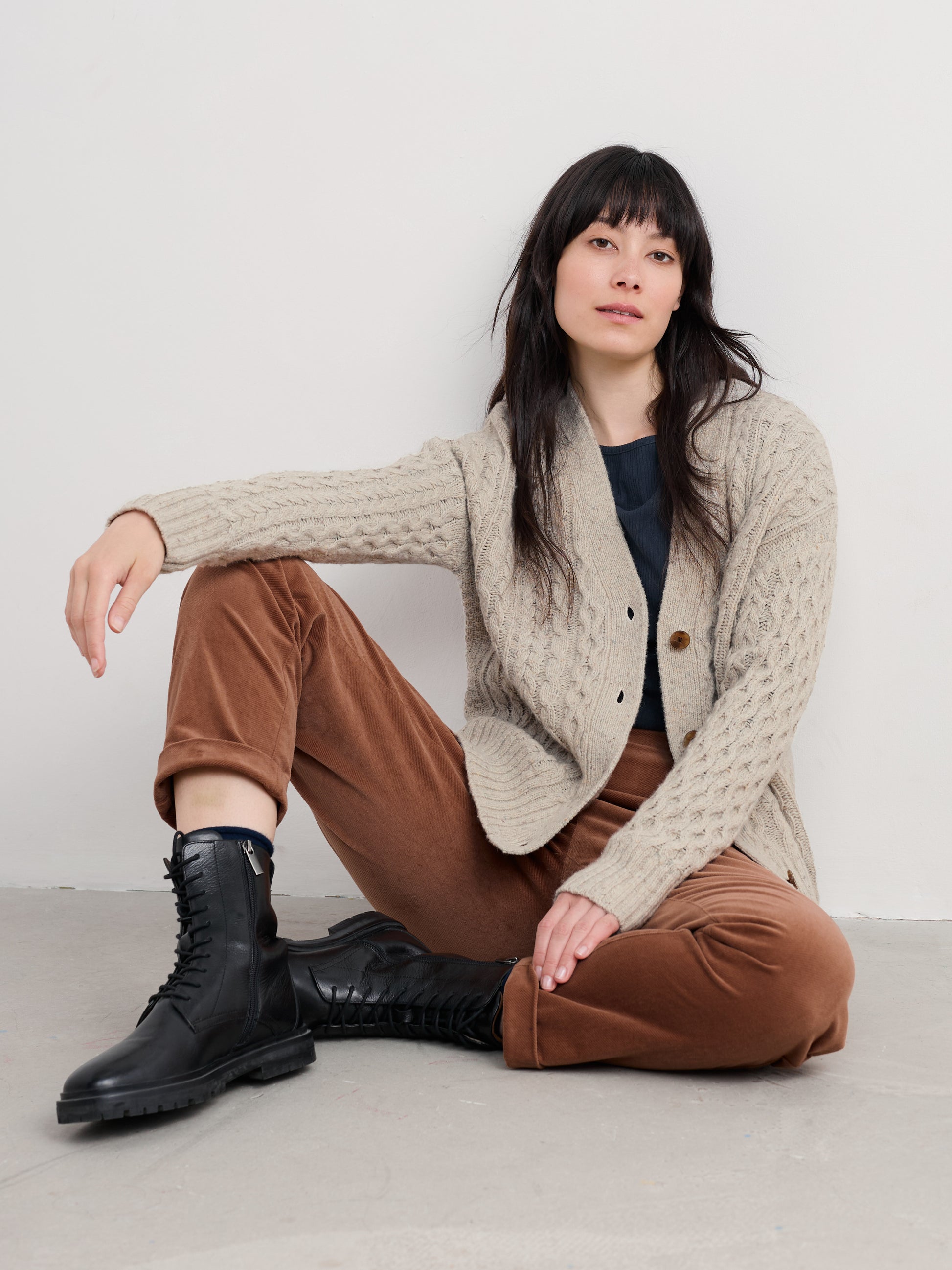 Seasalt Newlyn Cardigan Made With Merino Wool
