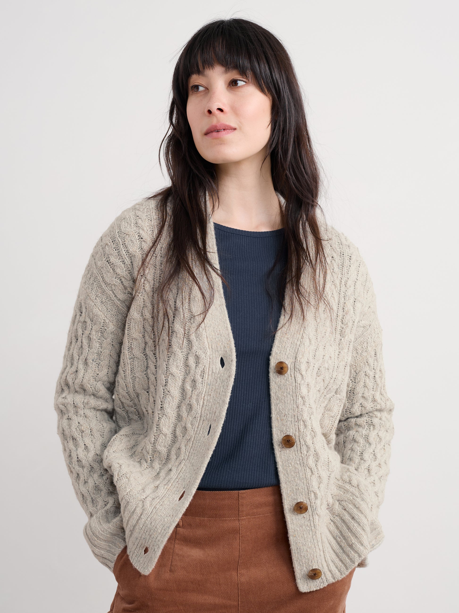 Seasalt Newlyn Cardigan Made With Merino Wool