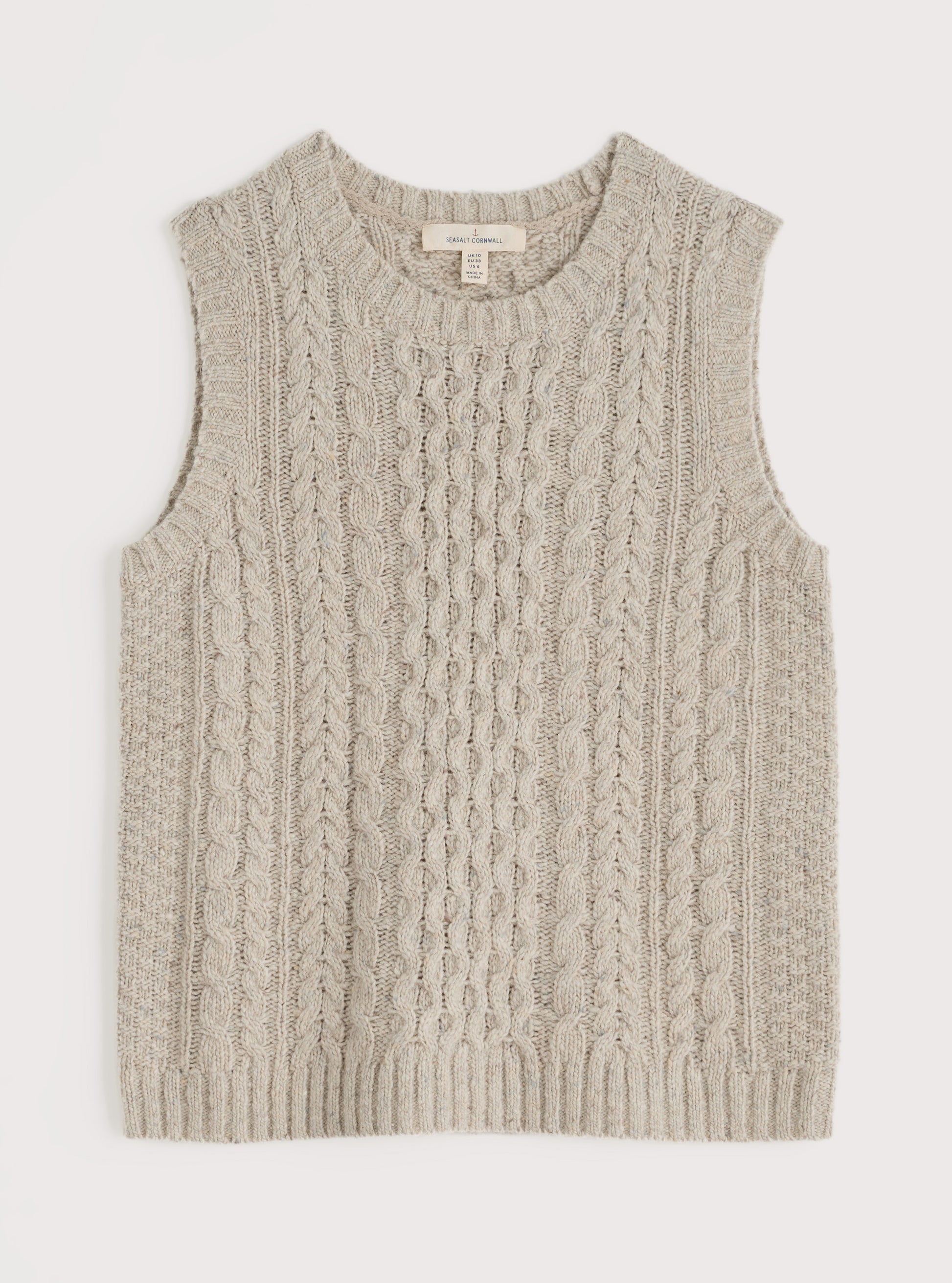 Seasalt Newlyn Cable Stitch Vest